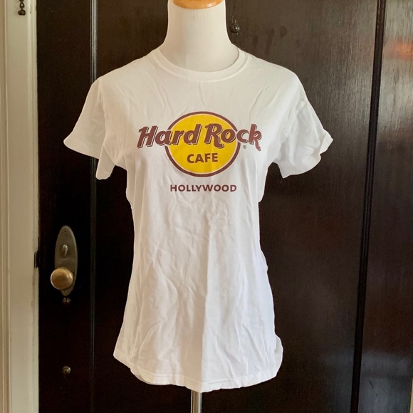 Hard Rock Cafe Tops - Hard rock café Hollywood T-shirt like new